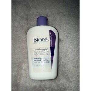 Biore Beyond Smooth Hair Minimizing Daily Facial Moisturizer New Old Stock